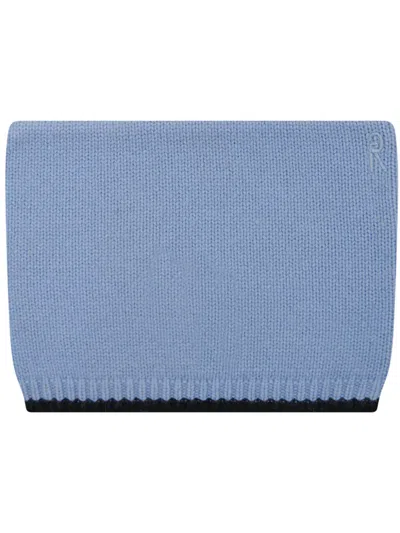 Rosetta Getty X Violet Getty Logo-embroidered Beanie In Blue