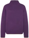 Rosetta Getty X Violet Getty Wool-cashmere Jumper In Purple