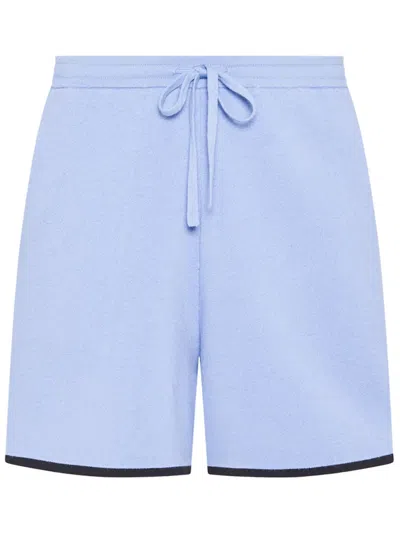Rosetta Getty X Violet Getty Track Shorts In Blue