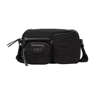 Rosetti Amber Nylon Crossbody Bag In Black