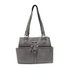 Rosetti Midtown Satchel In Gray