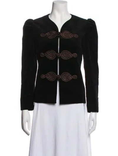 Pre-owned Rosewater House Jacket In Black