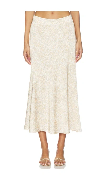 Rosewater House Zoya Skirt In White