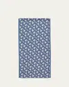 Rosi Collection Men's Silk Double-face Scarf In Navy