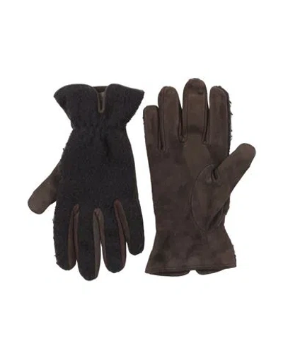 Rosi Collection Woman Gloves Midnight Blue Size Xs Wool