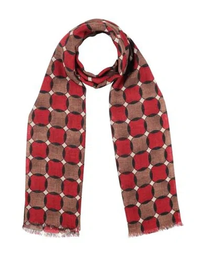 Rosi Collection Woman Scarf Dark Brown Size - Wool