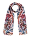 Rosi Collection Woman Scarf Pink Size - Wool