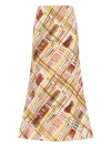 Rosie Assoulin Abstract-pattern Midi Skirt