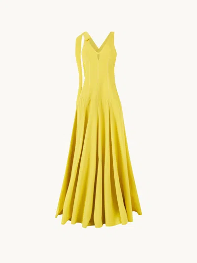Rosie Assoulin Archery Gown Sun Yellow 6 In Gold