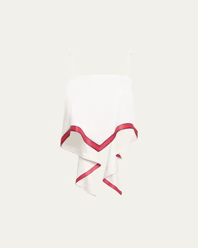 ROSIE ASSOULIN BANDANA RAFFIA TOP