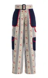 Rosie Assoulin Belted Cargo Pants