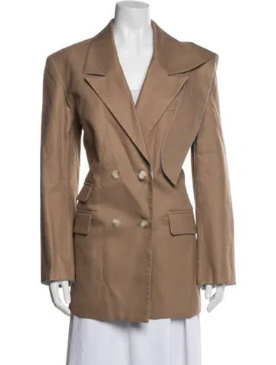 Pre-owned Rosie Assoulin Blazer In Brown