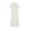 Rosie Assoulin Boogie Woogie Bugle Boy Cotton-poplin Maxi Shirt Dress
