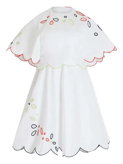 ROSIE ASSOULIN BUTTERCUP SCALLOPED DRESS
