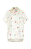 Rosie Assoulin Cabana Top In Floral