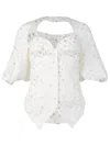 Rosie Assoulin Oberteil Mit Herzausschnitt In White