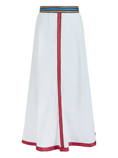 Rosie Assoulin Cotton Midi Skirt
