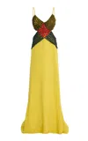 Rosie Assoulin Crochet Crossing Gown