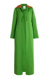 Rosie Assoulin Crochet Long For You Duster Jacket