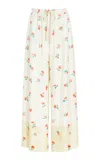 Rosie Assoulin Drawstring Pant In Floral