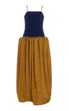 Rosie Assoulin Drop Waist Fifi Gown In Multi