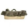 Rosie Assoulin East West Raffia Basket Bag In Brown