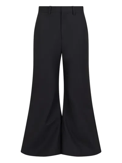 Rosie Assoulin Flared Trousers In Black