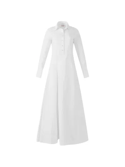Rosie Assoulin Groovy Dress In White