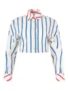 Rosie Assoulin Gussied-up Striped Shirt
