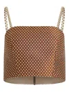Rosie Assoulin Halfway There Polka-dot Pattern Top