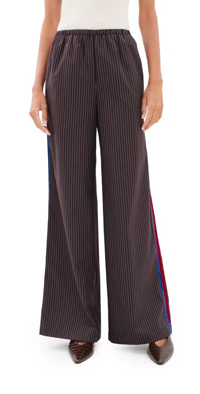 Rosie Assoulin High Line Pants Espresso In Brown