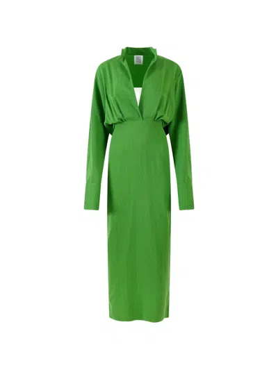 Rosie Assoulin Just A Small Gathering Kleid In Green