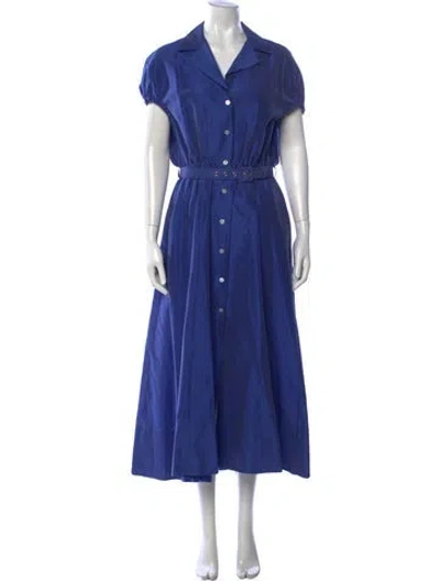 Pre-owned Rosie Assoulin Long Dress In Blue