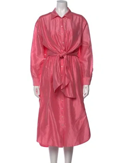Pre-owned Rosie Assoulin Long Dress In Pink