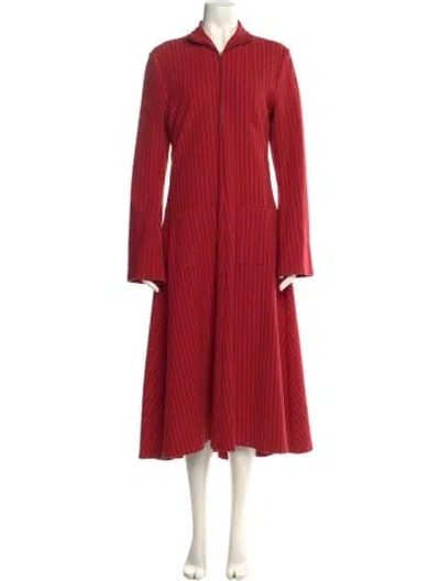 Pre-owned Rosie Assoulin Long Dress In Red