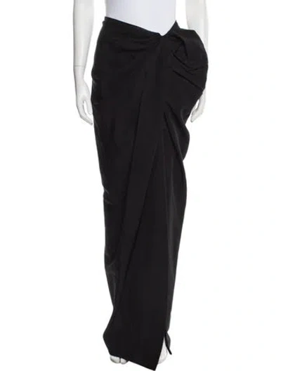 Pre-owned Rosie Assoulin Long Skirt In Gray