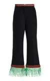 Rosie Assoulin Macrame Pizzants Pant