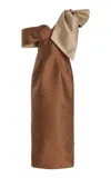 Rosie Assoulin Mr. President Dress In Brown