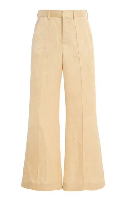 Rosie Assoulin Paneled & Piped Flare Pant