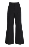 Rosie Assoulin Paneled & Piped Flare Pant