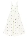 Rosie Assoulin Pocktail Dress In Cream Crepe
