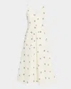 Rosie Assoulin Pocktail Dress In Cream Crepe