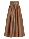 Rosie Assoulin Polka-dot Pattern Midi Full Skirt In Multi