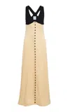 Rosie Assoulin Row; Row; Row Your Buttons Dress