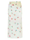Rosie Assoulin Silk Midi Skirt