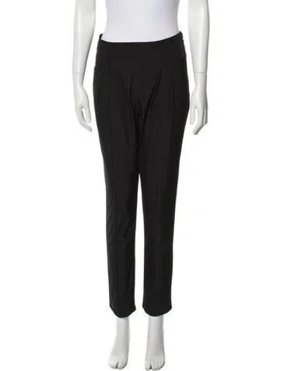 Pre-owned Rosie Assoulin Skinny Leg Pants In Black