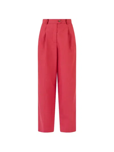 Rosie Assoulin Sporty Trousers In Red