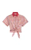 Rosie Assoulin Tailored Tie Me Up; Tie Me Button Down