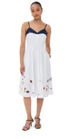 Rosie Assoulin The Undress Broderie-anglaise Poplin Dress