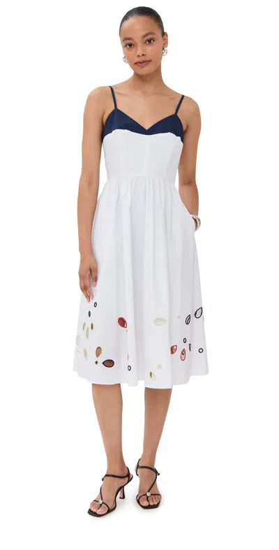 Rosie Assoulin The Undress Dress White Multi